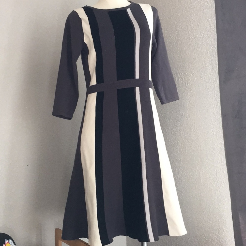 Boden knit striped dress